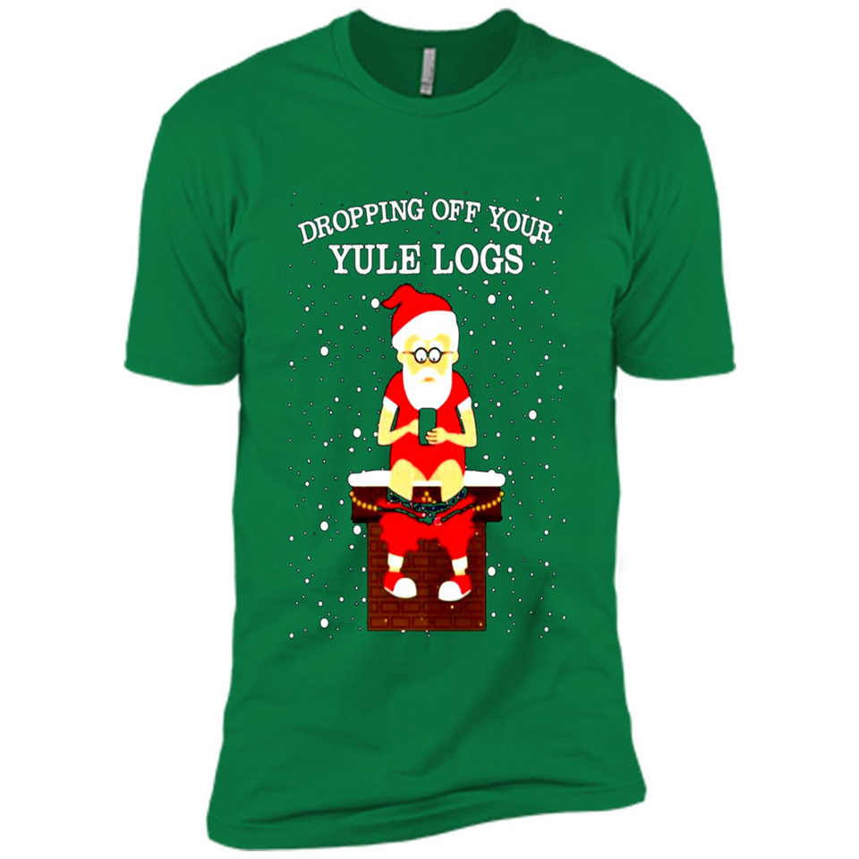 Santa Dropping Off Your Yule Logs