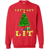 Let’s Get Lit Christmas Drinking sweater PINGPONG
