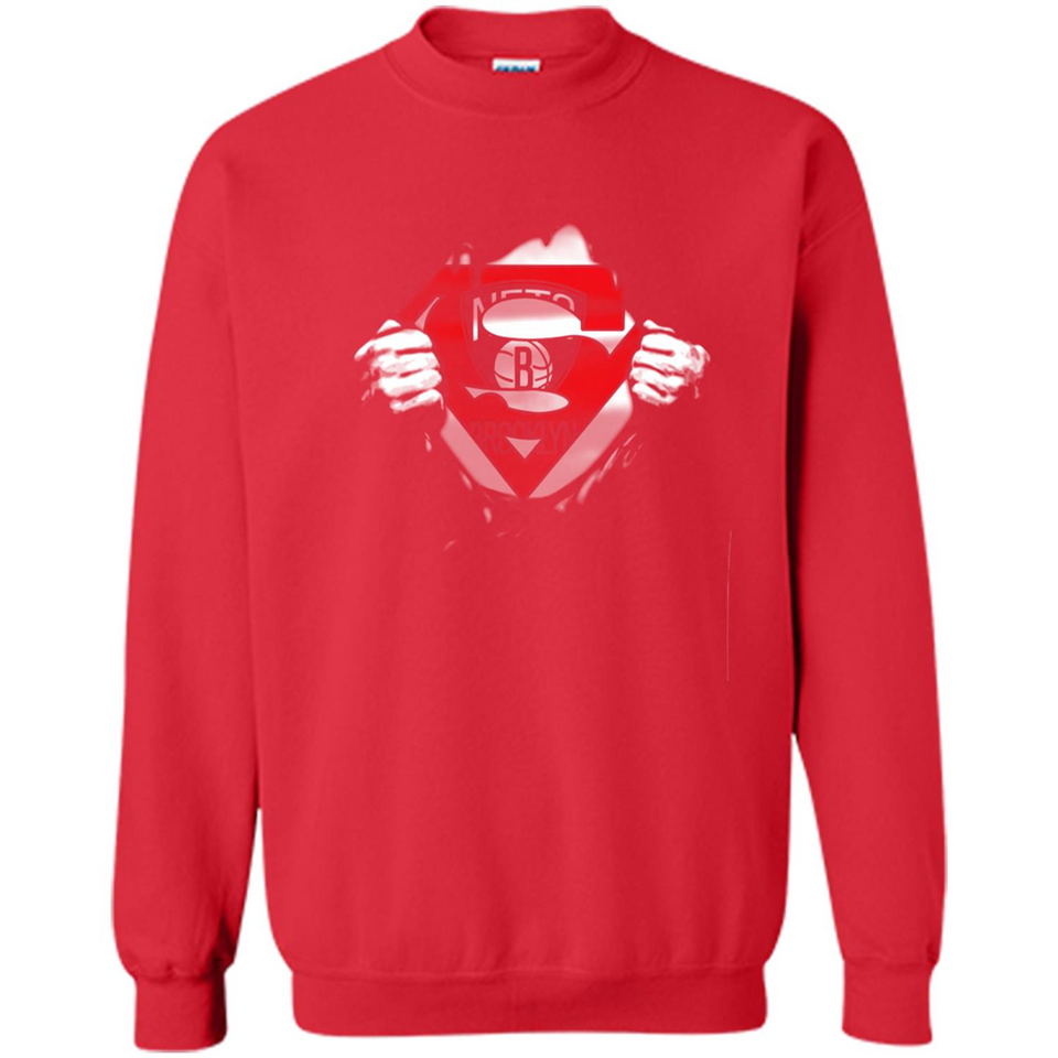 Brooklyn Nets And Superman Fans - Sweatshirt
