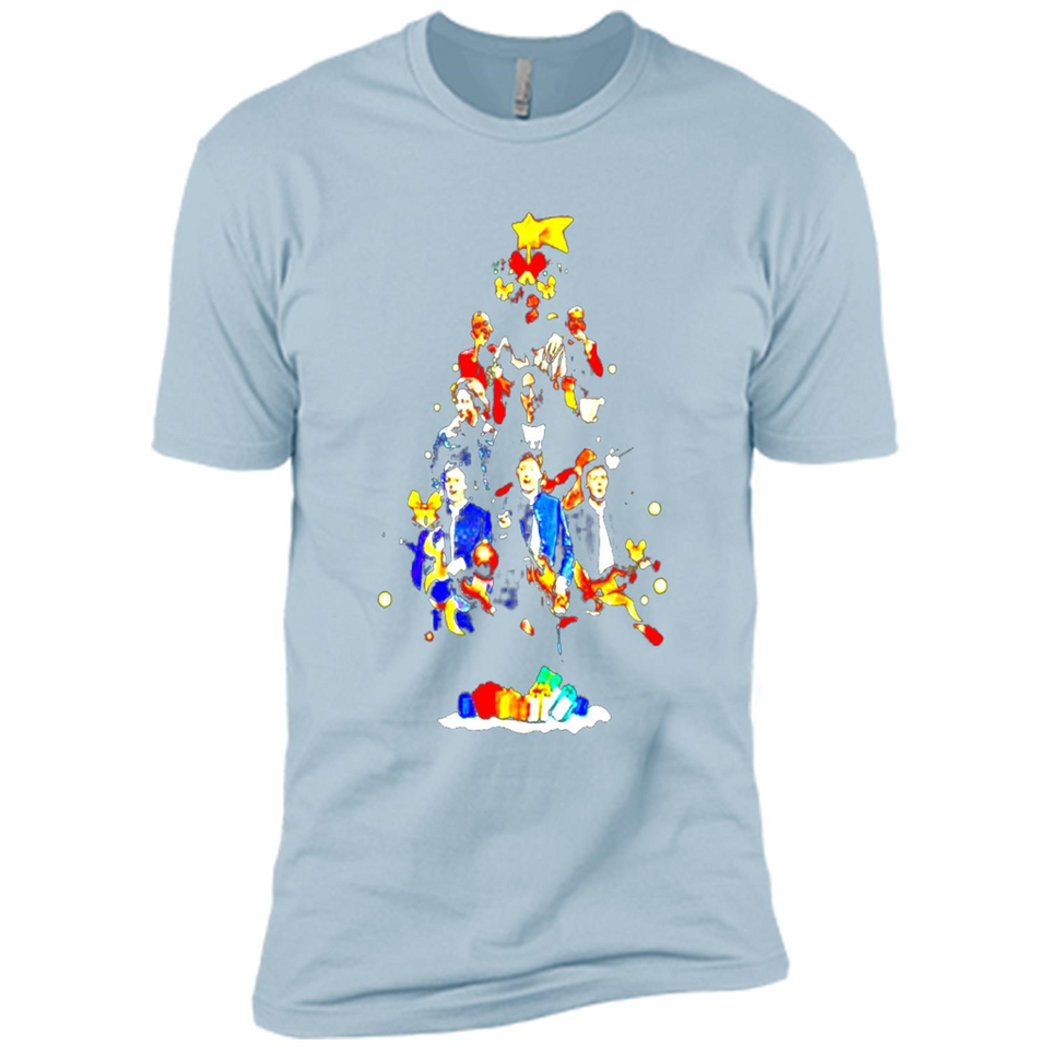 JOHN LENNON CHRISTMAS TREE - Premium Short Sleeve T-Shirt