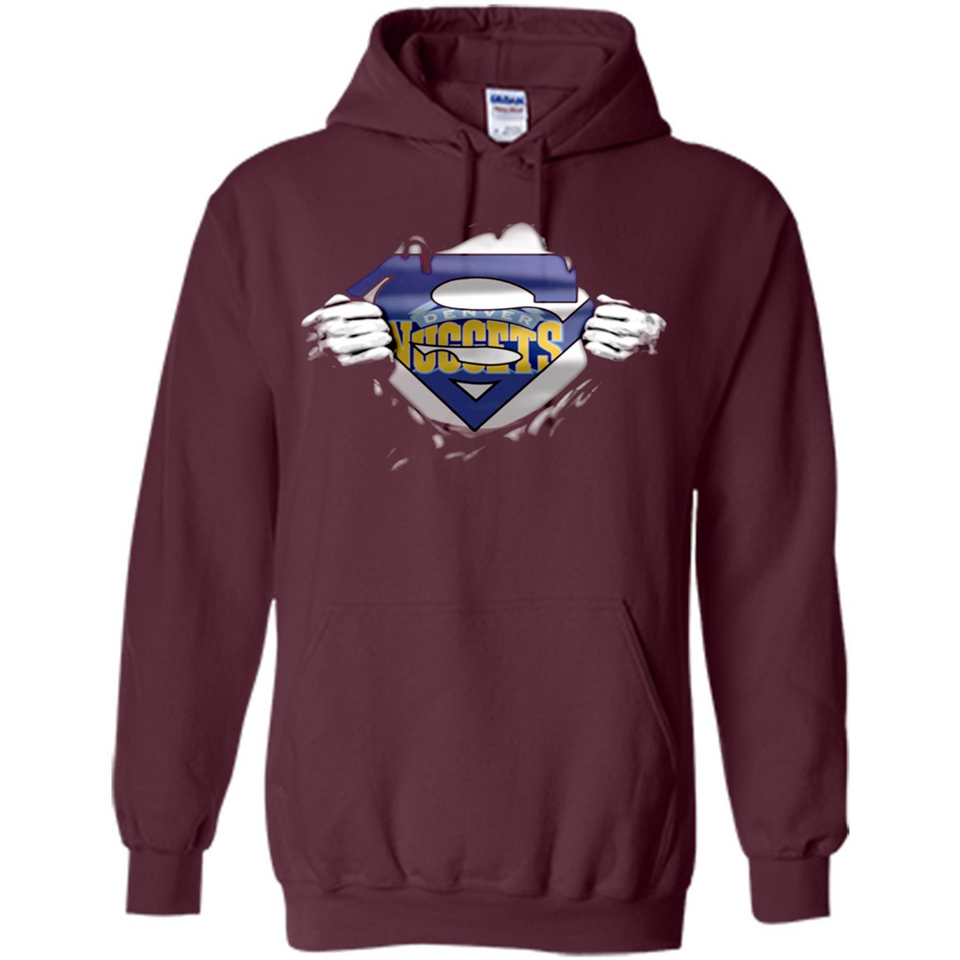 Denver Nuggets And Superman Fans - Hoodie