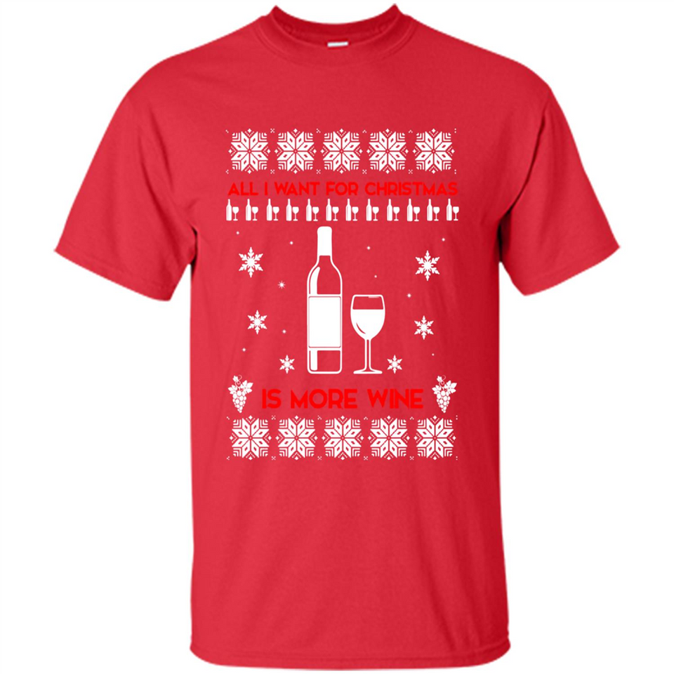 All I Want For Christmas is Wine Ugly sweater PINGPONG