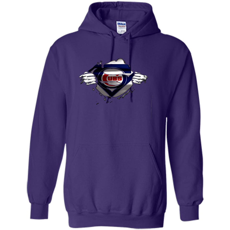 Chicago Cubs And Superman Fans - Hoodie