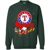 Snoopy Christmas Texas Rangers - Sweatshirt