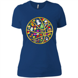 Basketball Christmas Ornament - Ladies' Boyfriend T-Shirt
