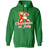 Christmas In July - Funny Dancing Santa - Hoodie