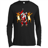 Dabbing Santa - Funny Santa Claus Christmas Dab - Canvas Long Sleeve T-Shirt