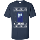 All I Want For Christmas Is The Tardis Ugly PINGPONG