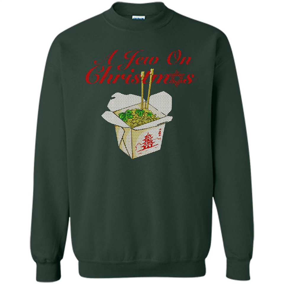 Christmas Ugly Sweater A Jew On Christmas - Sweatshirt