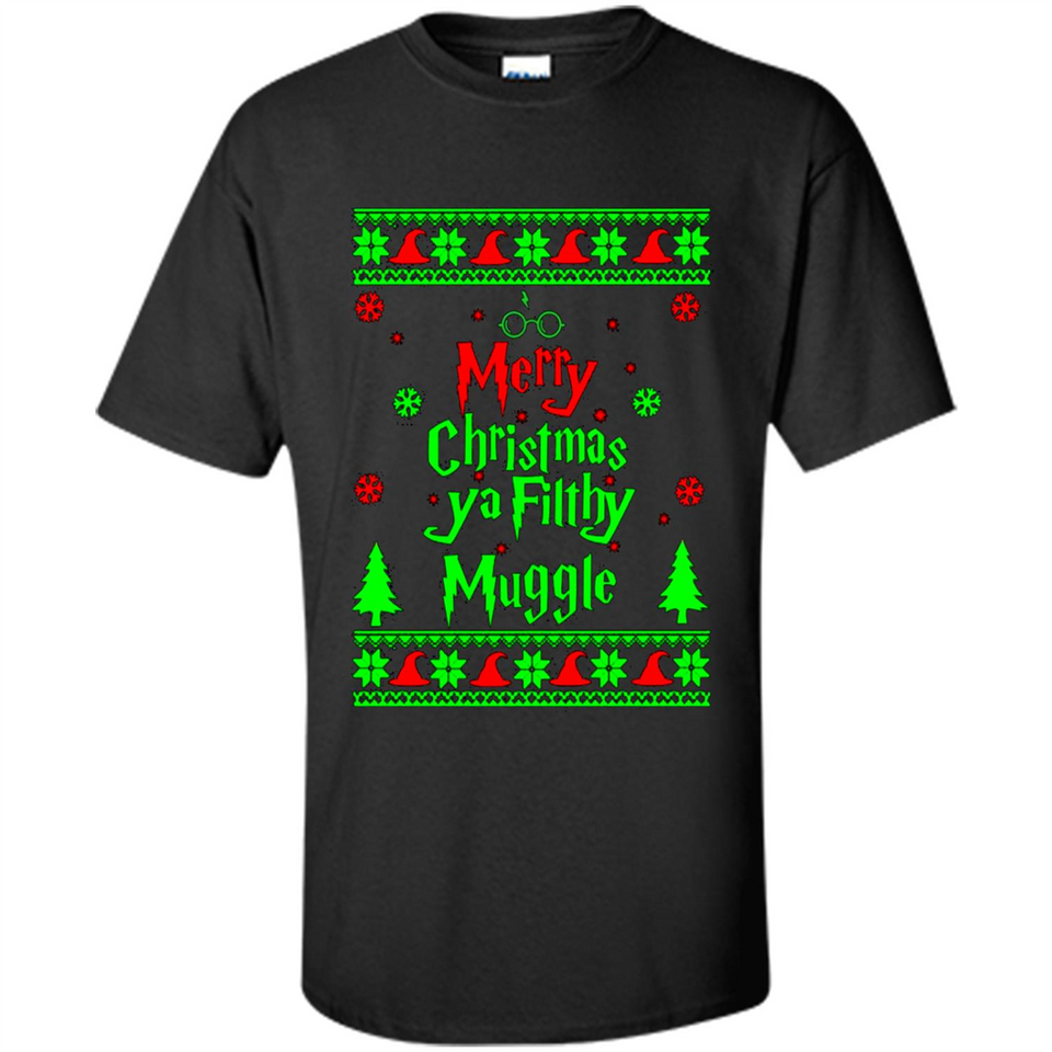Merry Christmas ya filthy animal ugly sweater PINGPONG
