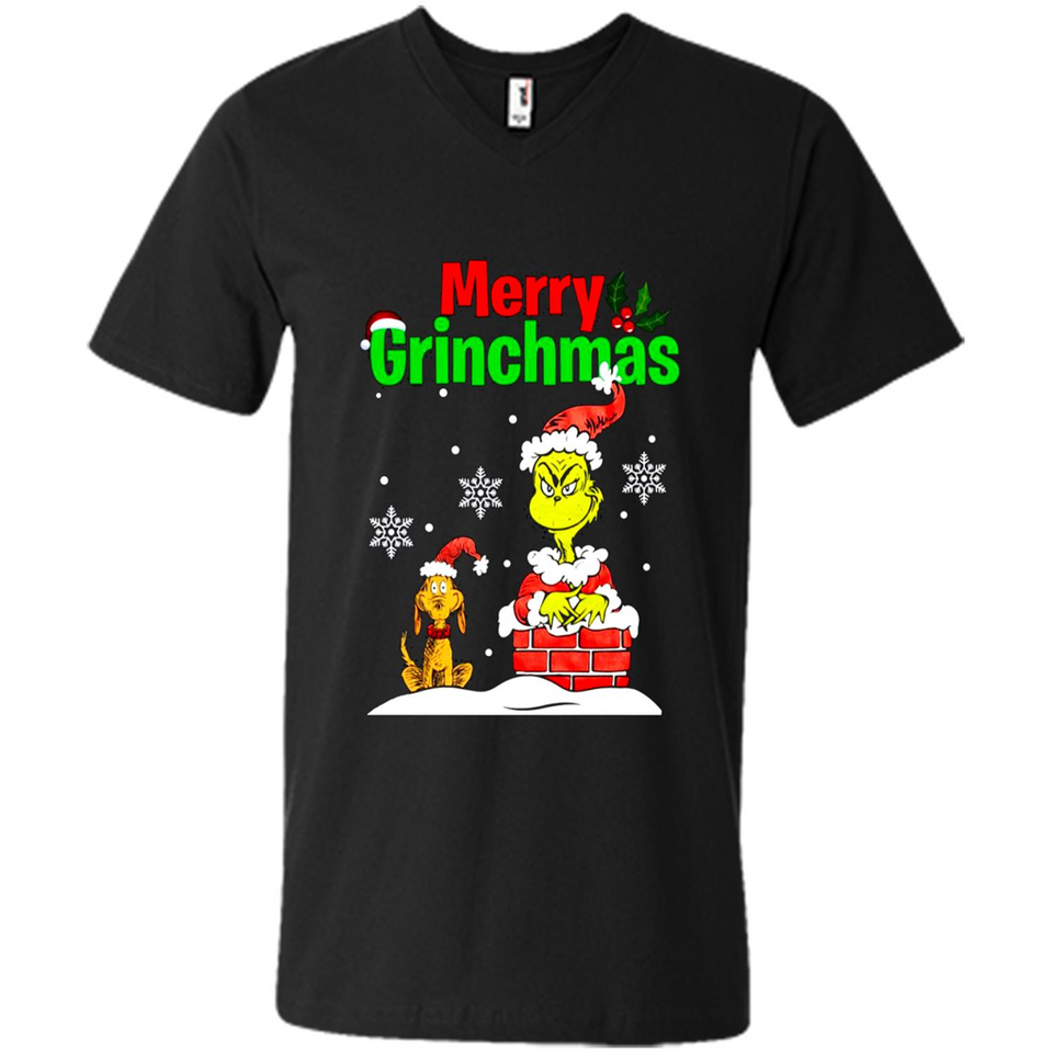 Merry Grinchmas Not Merry Christmas sweater PINGPONG