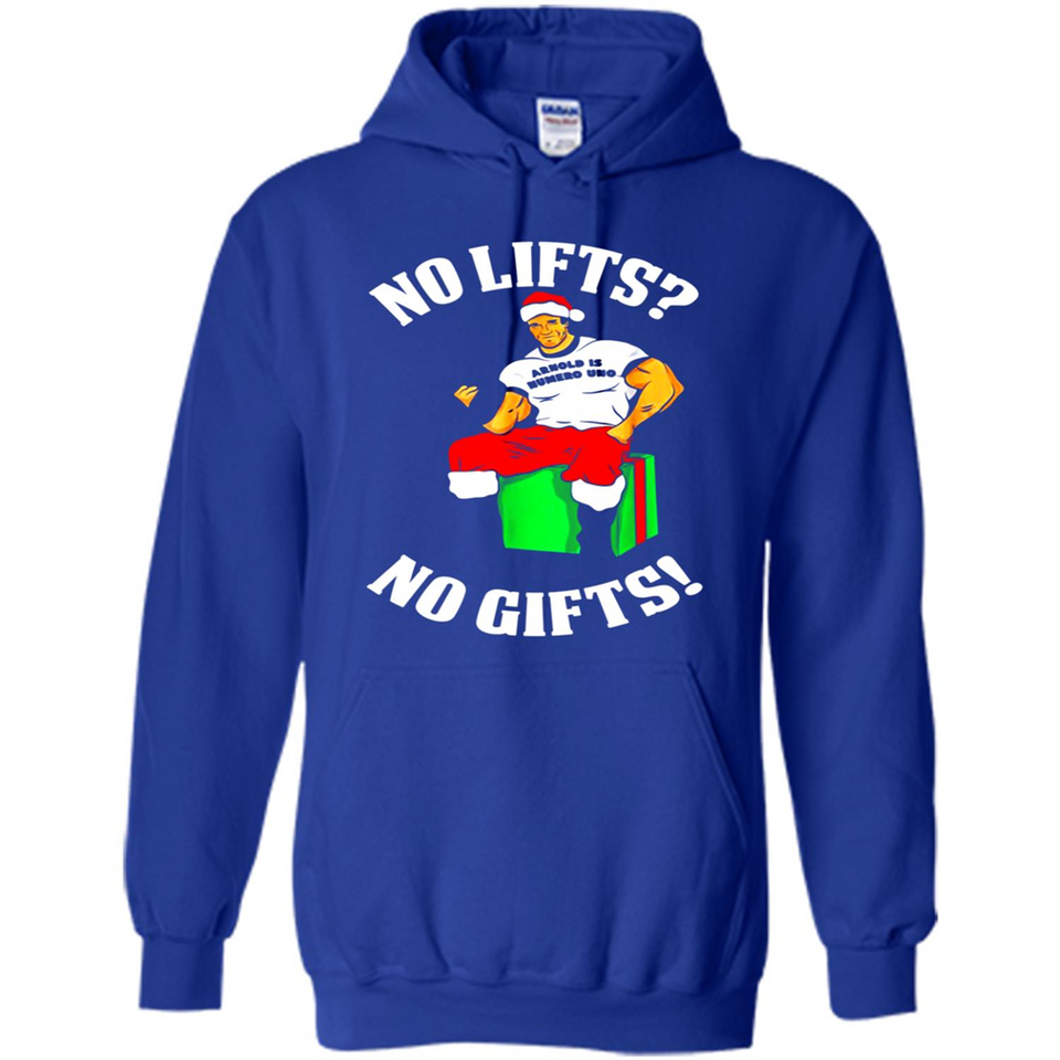 Arnold Is Numero Uno No Lifts No Gifts Christmas PINGPONG