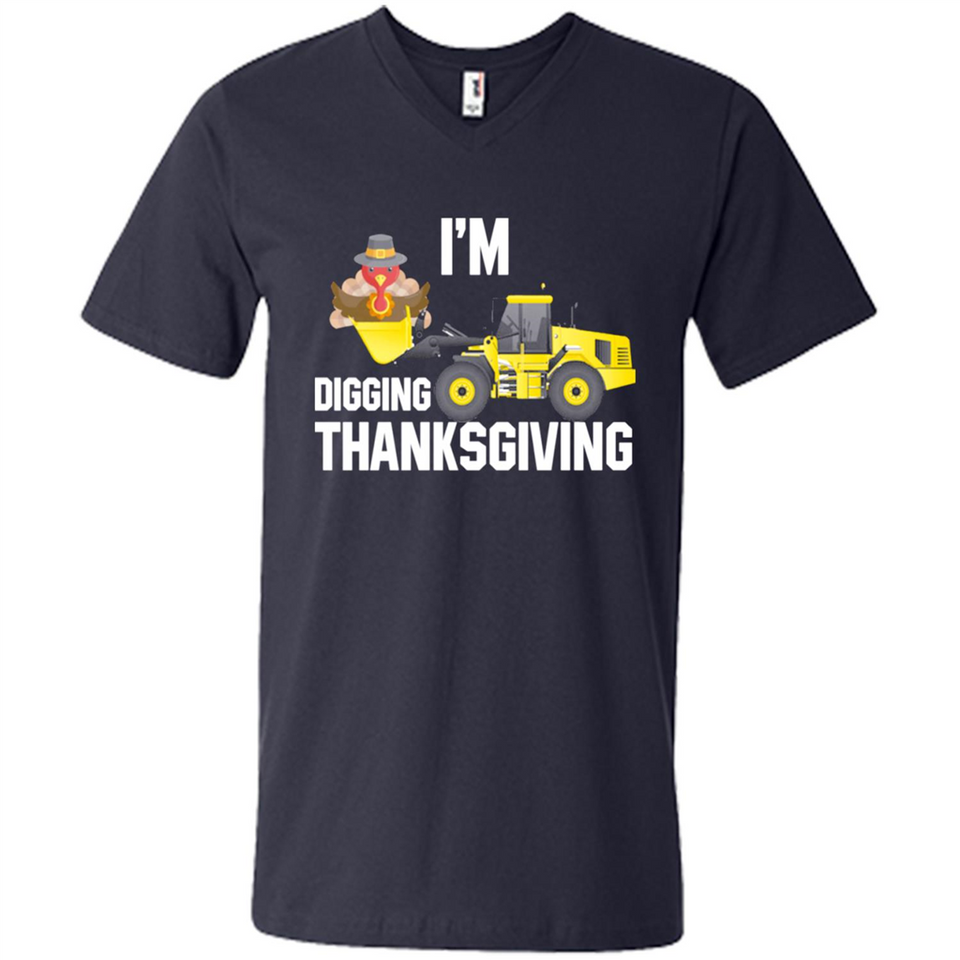 I'm Digging Thanksgiving Cute Turkey Tractor