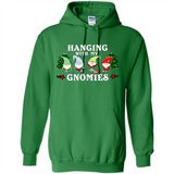 Christmas Garden Gnome Hanging With My Gnomies Shirt Sweater - Hoodie