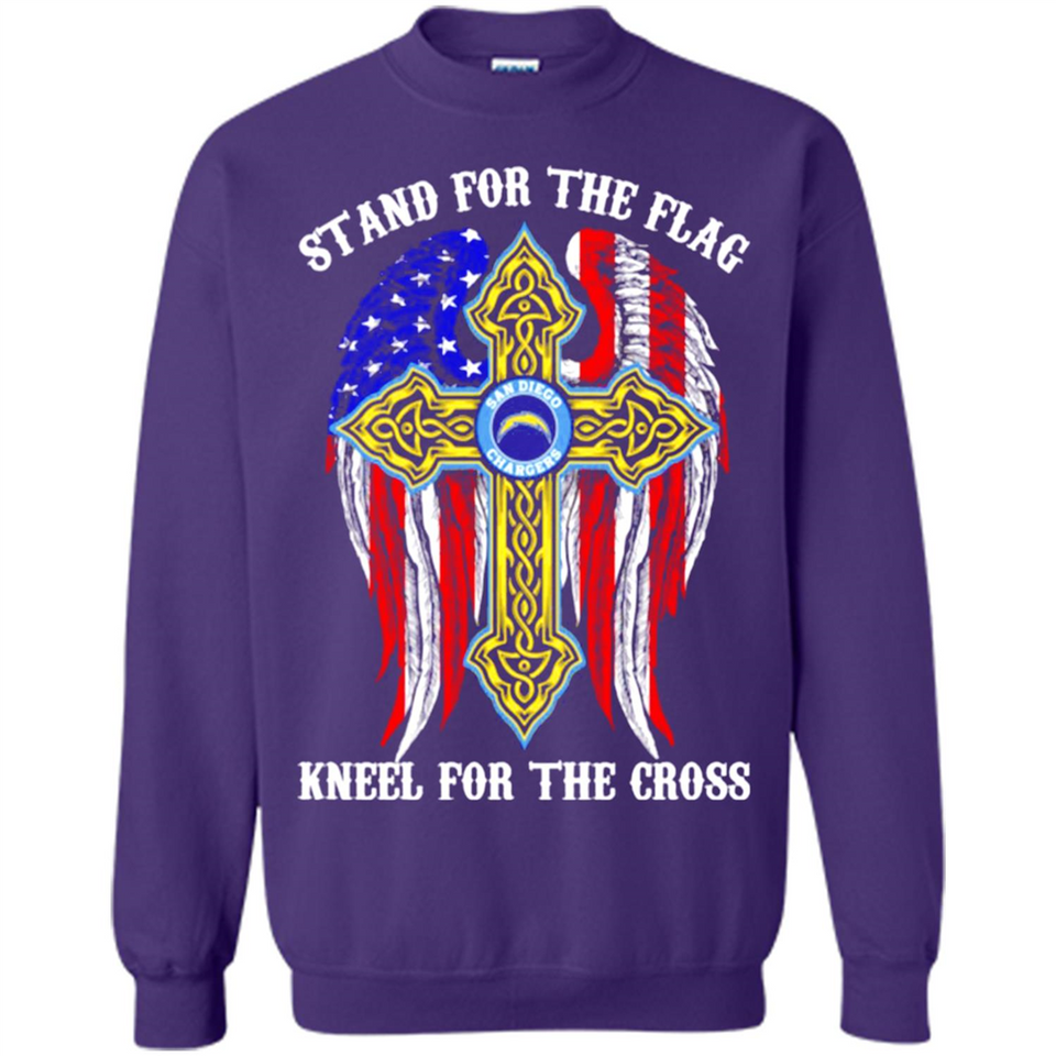 Chargers - stand for the flag kneel for the cross