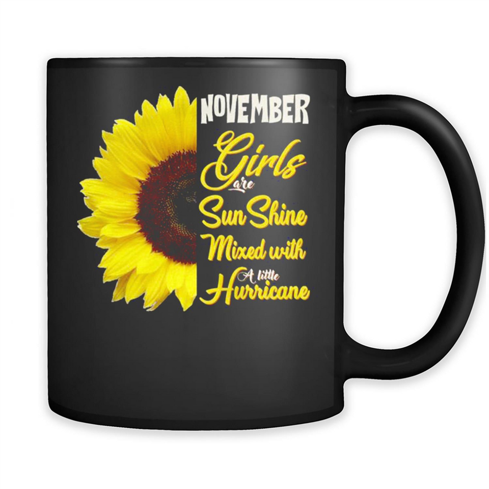 November Girls Sunshine Sunflower