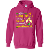 Let’s Bake Stuff Drink And Watch Hallmark Christmas Movies Sweatshirt PINGPONG