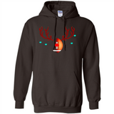 Football Christmas Shirt Reindeer Christmas Football Funny - Hoodie