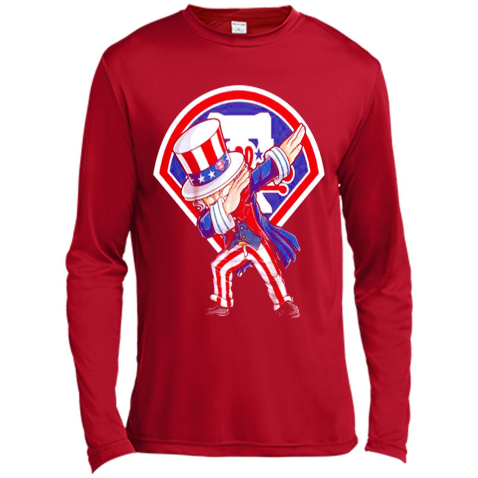 MLB PHILADELPHIA PHILLIES UNCLE SAM DABBING INDEPENDENCE DAY