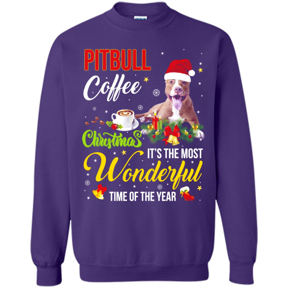 Pitbull Coffee Wonderful Christmas