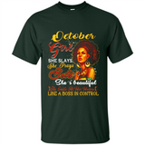 October Girl She Slays She Prays Beautiful Birthday PINGPONG