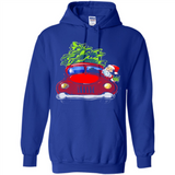 Vintage Santa red Truck Christmas Tree PINGPONG