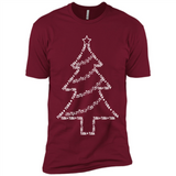 Tuba Text Christmas Tree Musical Instrument Holiday 1