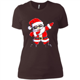 Christmas shirt Dabbing Santa Claus Xmas Gift - Ladies' Boyfriend T-Shirt