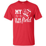 Houston Texans Football My Heart is on that Field - Shirt