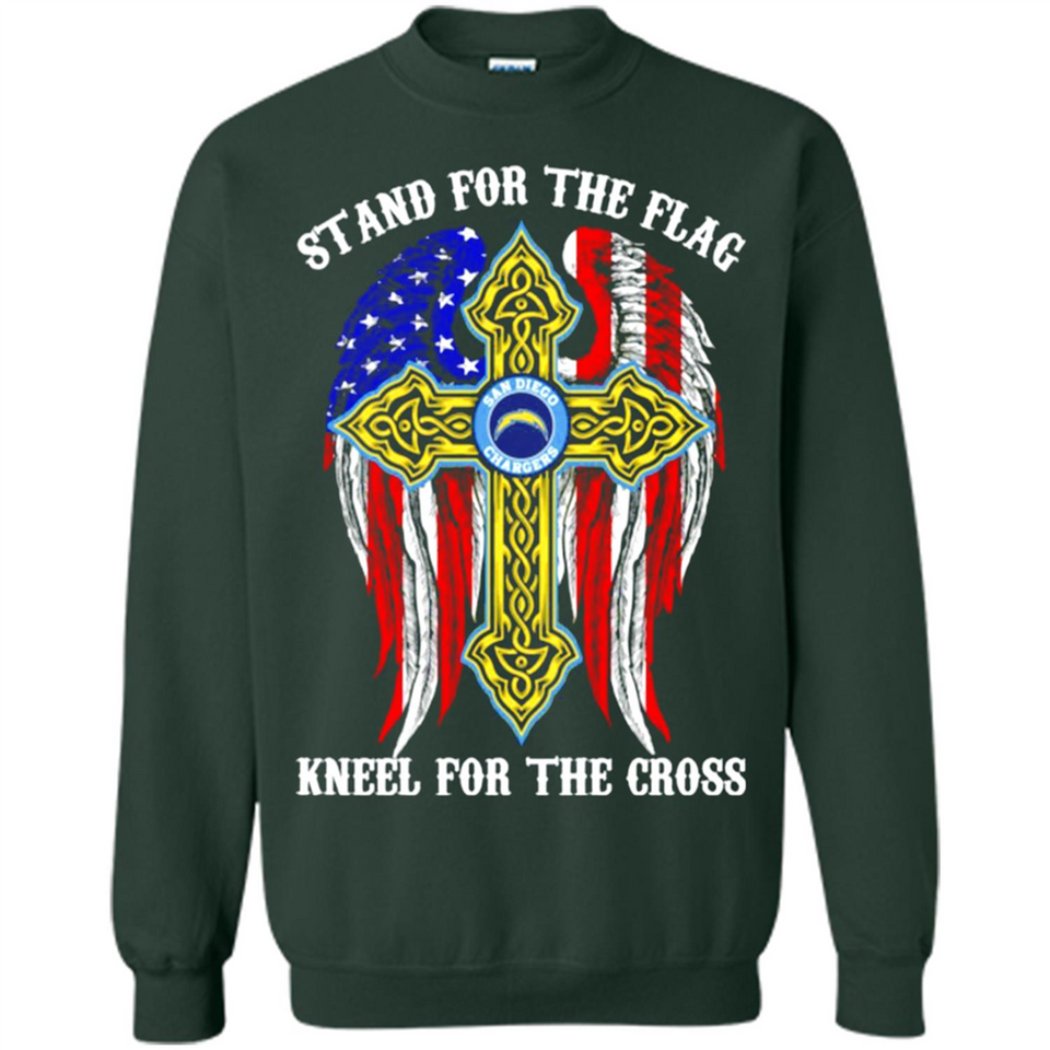 Chargers - stand for the flag kneel for the cross