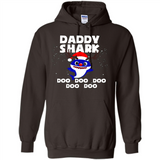 Daddy Shark Costume Reindeer Funny Christmas T-Shirt - Hoodie