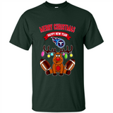 Tennessee Titans NFL Reindeer Funny Merry Christmas And Happy New Year