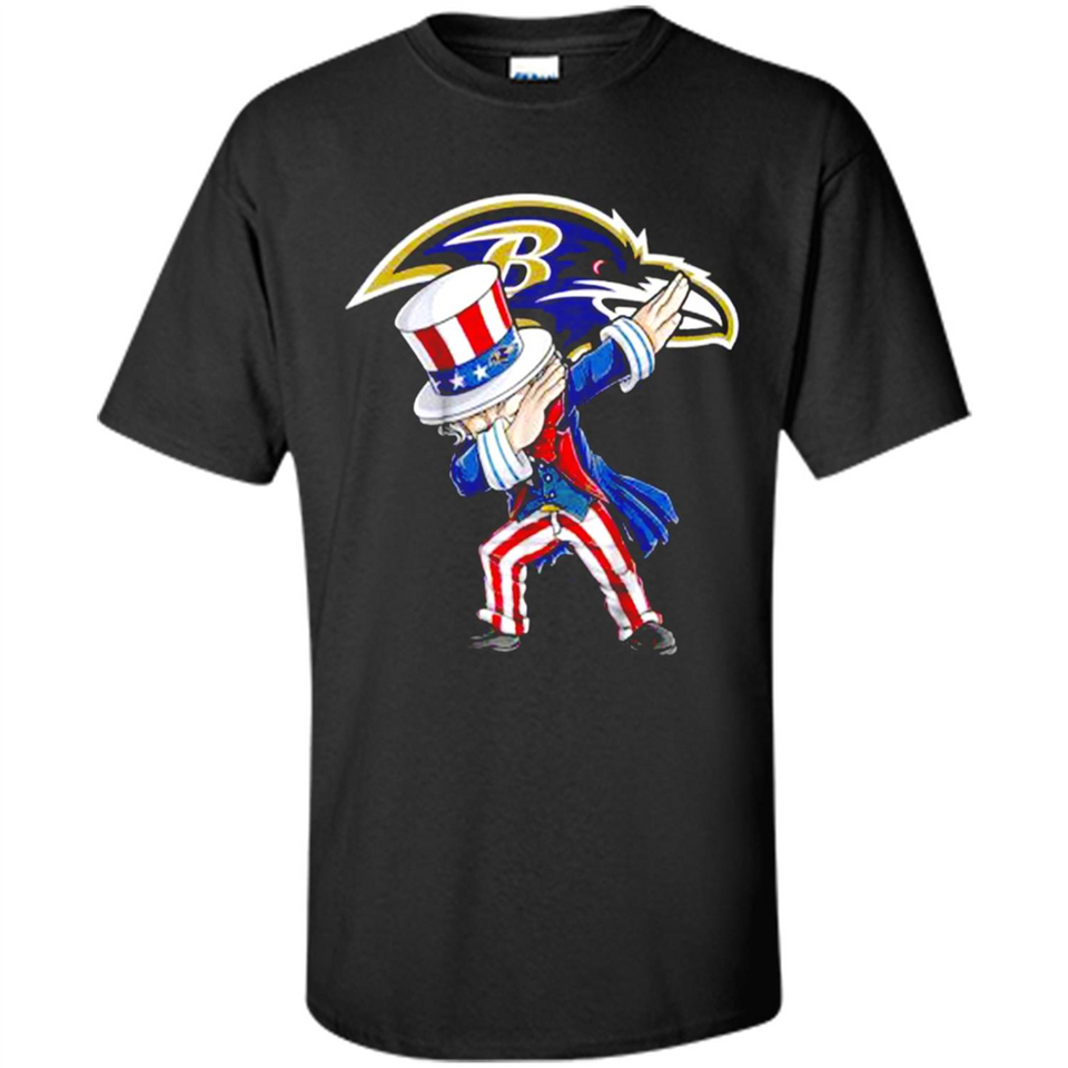NFL BALTIMORE RAVENS UNCLE SAM DABBING INDEPENDENCE DAY