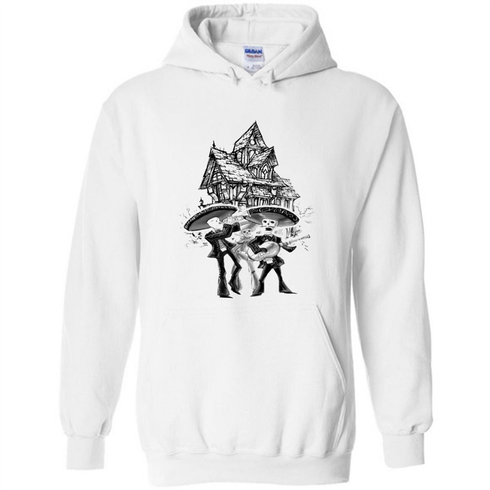 Mariachi Skeleton Shirt Dia De Los Muertos Tequila - Hoodie