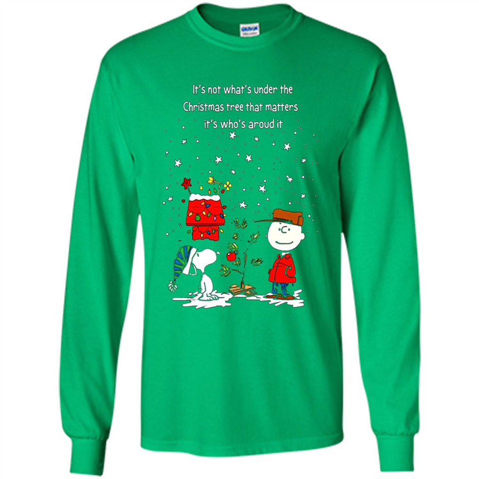 It’s Not What’s Under The Christmas Tree Snoopy Charlie Brown PING PONG