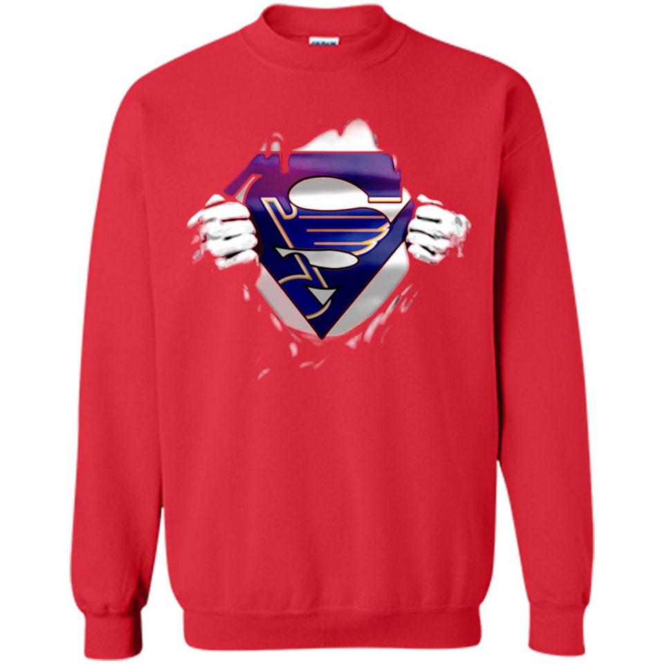 St. Louis Blues And Superman Fans