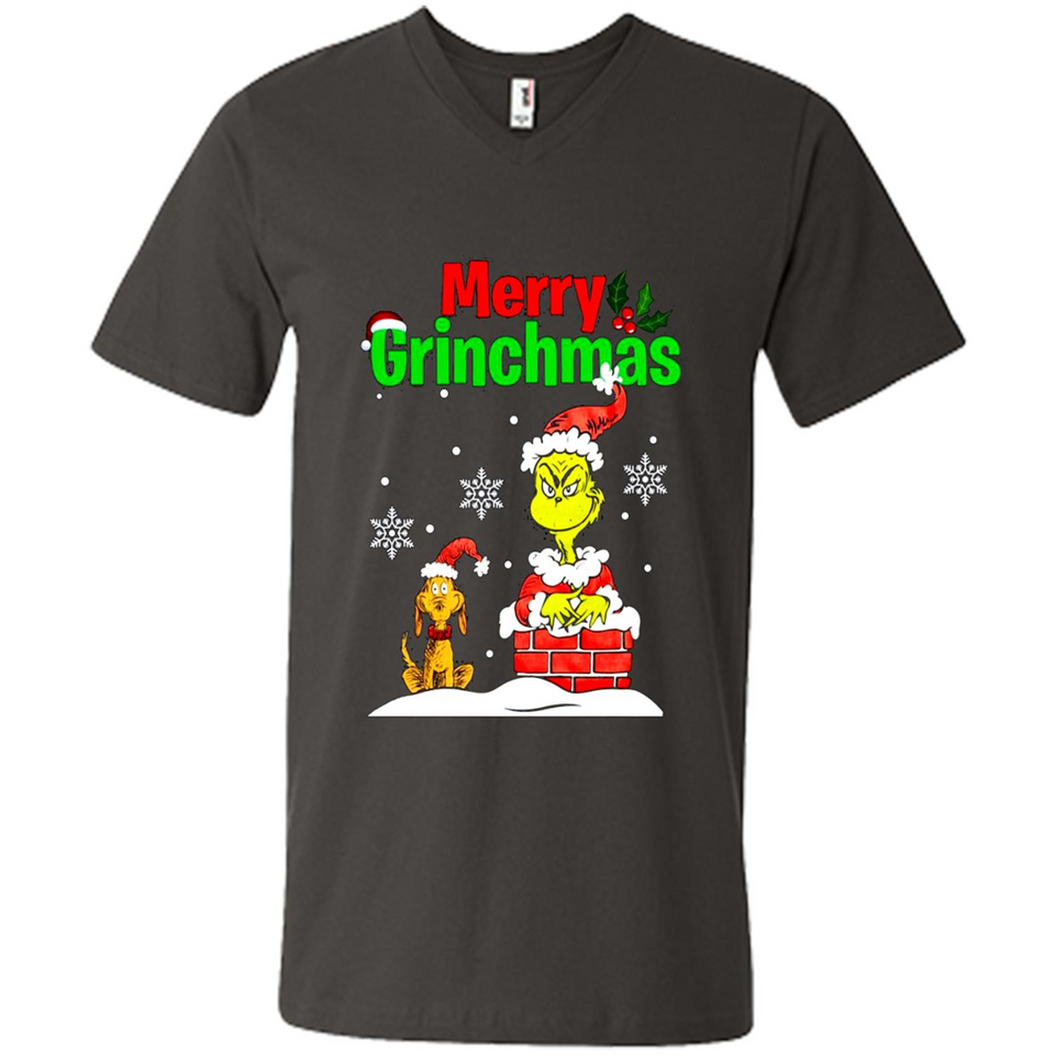 Merry Grinchmas Not Merry Christmas sweater PINGPONG