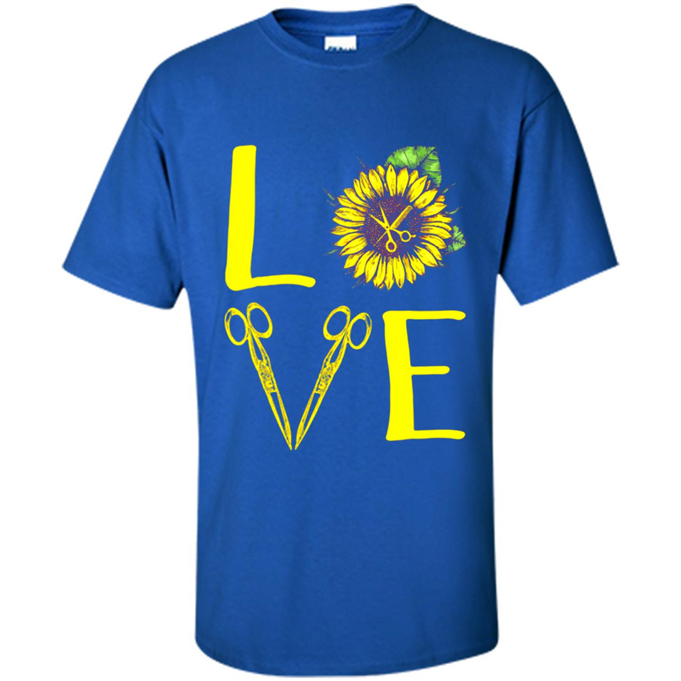 Hair Stylist Love Sunflower Scissors PING PONG