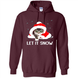 Let It Snow Cat Christmas sweater PINGPONG