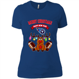 Tennessee Titans NFL Reindeer Funny Merry Christmas And Happy New Year