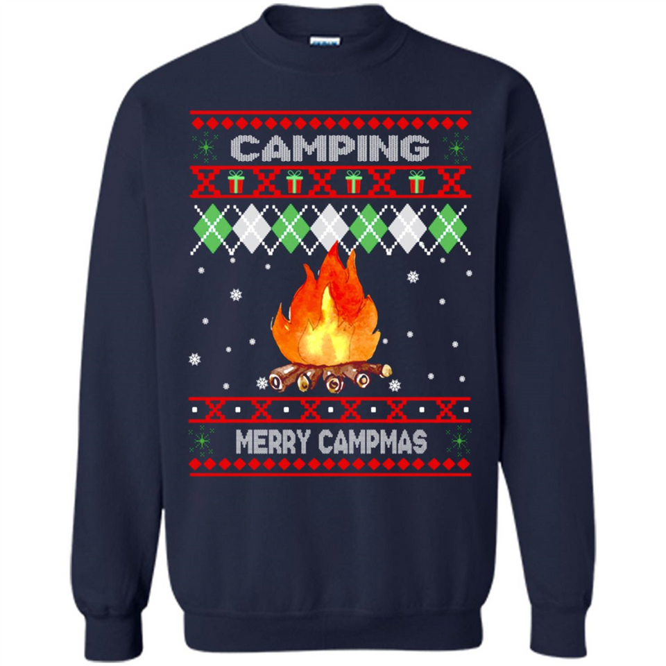 Merry Campmas Ugly Christmas - Sweatshirt