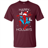 Marvel Spider Man Happy Holidays Santa Christmas Mug PINGPONG - Shirt