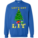 Let’s Get Lit Christmas Drinking sweater PINGPONG