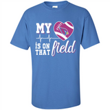 Arizona Cardinals Football My Heart is on that Field - Shirt
