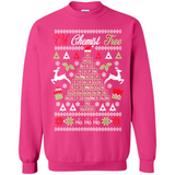 Chemist Tree Shirt Oh Chemistry Tree Ugly Christmas - Sweatshirt