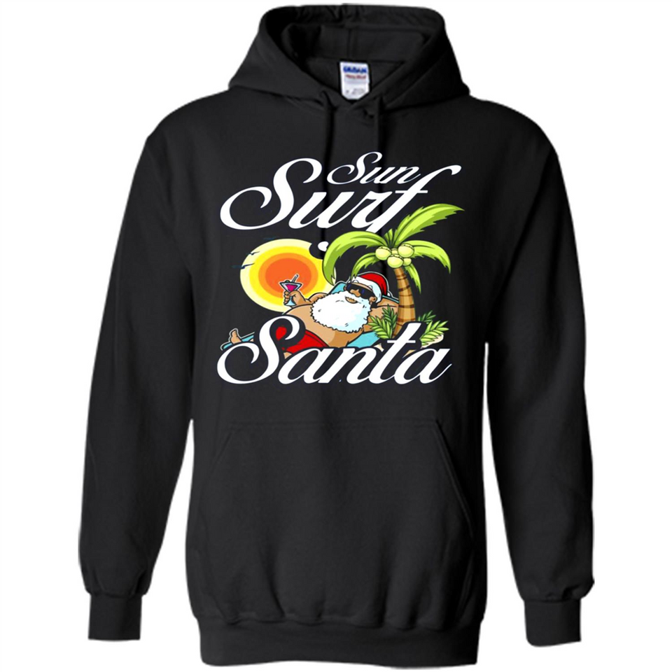 Sun Surf Santa - Hoodie