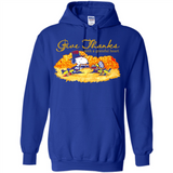 Snoopy Thanksgiving Give Thanks With A Grateful Heart - Hoodie