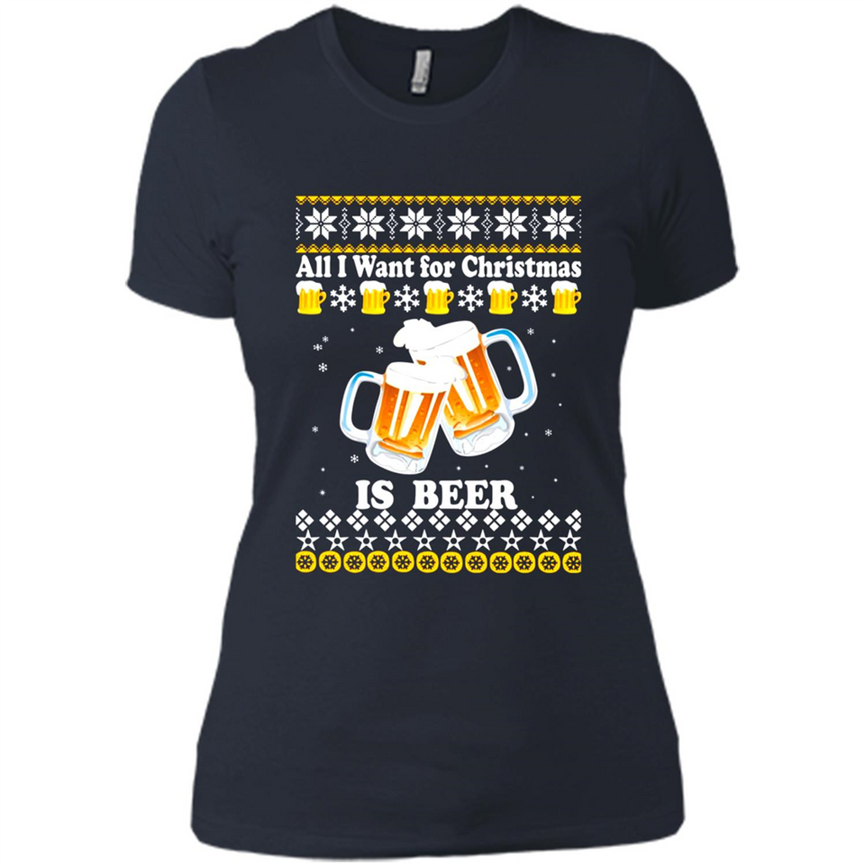 All I want for Christmas is Beer Sweater PINGPONG