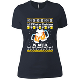 All I want for Christmas is Beer Sweater PINGPONG