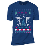 Mermaid Mer-Fect Ugly Christmas Sweater - Premium Short Sleeve T-Shirt